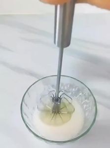 Semi-automatic egg beater stainless steel cream mixer manual whisk egg mixer egg beater stick baking tool