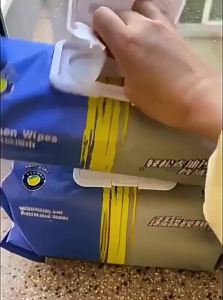 KEKESHANGJIA | Grease Removal Power Clean Wet Wipes
