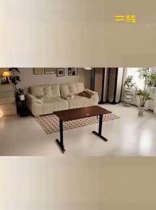 SAMEDREAM | Solid Wood Adjustable Multifunctional Desk
