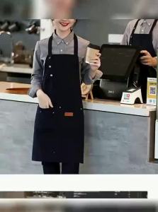 FAYILANG | Customizable Logo Printed Waterproof Bib Apron