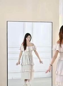 DANBIYIN | 360 Degree Rotatable Dance Full Body Floor Mirror