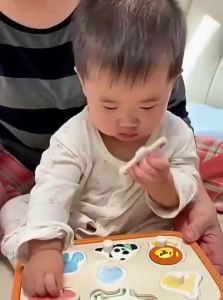 QIAOLEXIONG | Silicone Grasp Board Montessori Early Education Toys for 0-3 Years