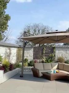 HEIFAN | Outdoor Commercial Sun Umbrella Roman Style