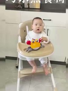 QIAOLEXIONG | Portable Adjustable Reclining Baby High Chair