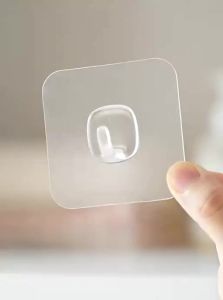 LANJIAOLUO | No-Drill Strong Adhesive Hook for Walls Doors Kitchens Dorms Bathrooms