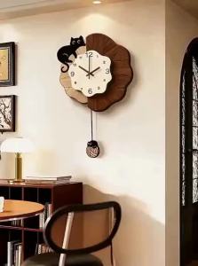 BEISIJIA | Vintage Style Creative Wall Clock Silent No-drilling