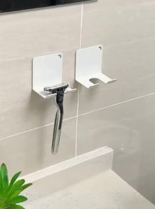 Auzzo |Stainless Steel Razor Holder No Drilling
