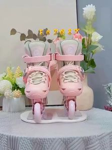 LIWAN | Adjustable Flashing Inline Skates for Children