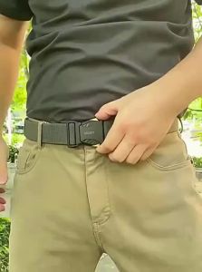 rosekey | Buckle Elastic Woven Belt Auto-Adjust