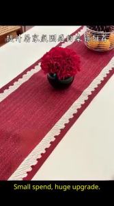 HOUGOUXIANG | Red Luxury Chinese Decorative Tablecloth