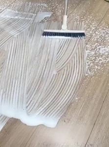 ZEXI | Long Handle Hard Bristle Bathroom Floor Scrubber
