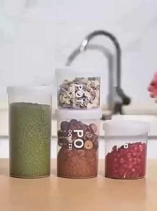 Food Grade Storage Container Transparent