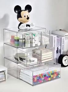 BANGJIAYI | Dustproof Transparent Acrylic Drawer Storage Box