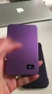 Jipingfan | Magnetic Power Bank Wireless Charging Portable Slim Compact