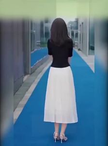 YINLIANHU | Chân Váy Midi Giấu Bụng Giúp Gọn Đơn