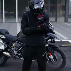 MOTOWOLF | Thermal Waterproof Anti-cold Carbon Fiber Leather Motorcycle Gloves