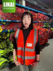 LIKAI | Custom Reflective Safety Vest Yellow