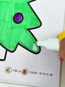 HPRETTY | Early Drawing Workbook Painting Practice and Coloring Activities