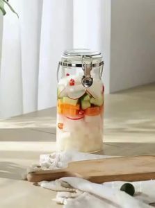 Sealed Glass Bottle For Infusing Wine And Pickling