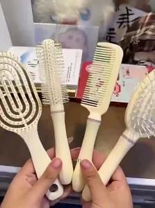 JIUQI | Puffed Cushion Comb Long Hair Comb Straight Hair Comb Curling Hair Massaging Comb