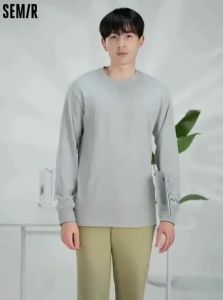 Semir | Áo Thun Cotton Dài Tay Đơn Giản