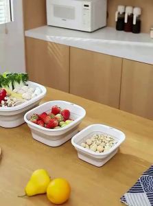 FaSoLa | Collapsible Draining Basket Double Layer