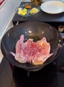 TIEHUIHUANG | Cast Iron Induction Suitable Coating Free Frying Pan