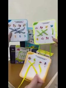 Educational Thinking Training Stringing Board Game 3-6 Years