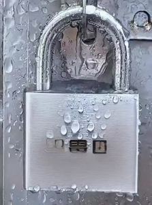 WUJUWEI | Durable Stainless Steel C-Class Anti-Rust Waterproof Anti-Theft Padlock