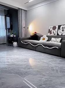Mobile Acrylic Stool Wheeled