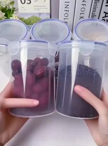 Kitchen Storage Container Plastic Food Canister