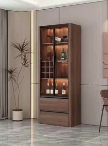 HANYUAN | Home Storage Display Cabinet Glass