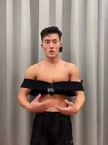 HUALUOLAN | Mens Posture Corrector Shoulder Straightening Chest Enhancer Brace