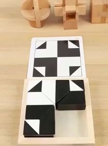 XIAOWANDOU | Educational Hidden Block Puzzle for Children 8-12 Years Old