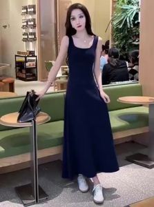 SENWA | Summer New Halterneck Beach Vacation Style French Elegance Dress