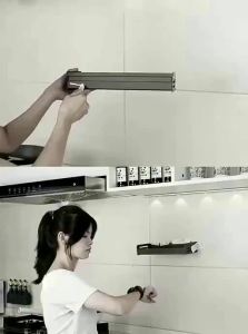 SHENYUAN | Non-Drilling Suction Cup Storage Shelf