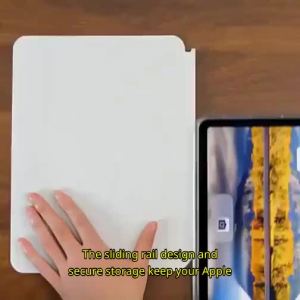 Zoyu | Zoyu iPad Air 7 Pro 11 Mini 7 Protective Case Magnetic Pen Holder Transparent Anti-Bend Drop Protection For Apple Tablets