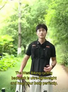 West Biking | Cycling Backpack with Water Bag Lightweight and Portable