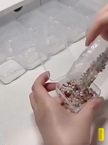 Clear Large Capacity Storage Box PP