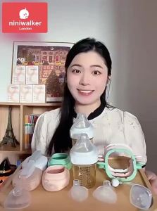 niniwalker | Feeding Adapter Duckbill Learncup Graviball Straw Straight Drinking Mouthpiece