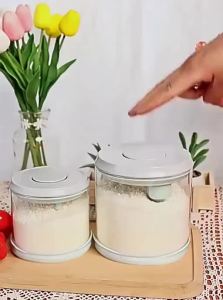 Ankou | Airtight Milk Powder Storage Can Glass