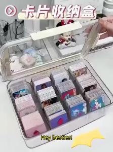 BAOJIAWANG | Acrylic Transparent Card Storage Box