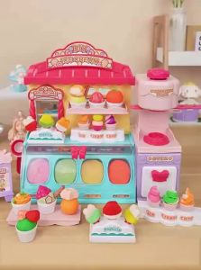 BABYSHOME | New Princess Ice Cream Machine Playset For Girls 3-6