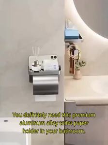 FALUYI | Wall-mounted No-drilling Toilet Paper Holder