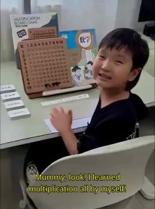 XIAOWANDOU | Multiplication Table Flashcards for Grade 2 Students 99 Cards
