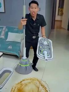 Jiaxun | Self-Wringing Mop Lazy People