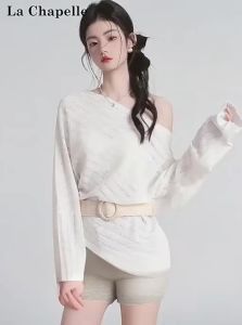 La Chapelle | Áo Dài Tay Mỏng Trễ Vai