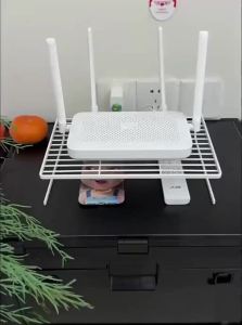 Router Cooling Stand with Storage for Modem and Set-top Box