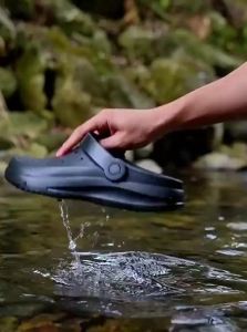 Skechers | Summer Mens Outdoor Slippers Clogs With Thick Soles and Anti-slip Features