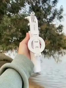 WONEW | Vlog Portable Anti-shake Selfie Stick Tripod Stand with Fill Light